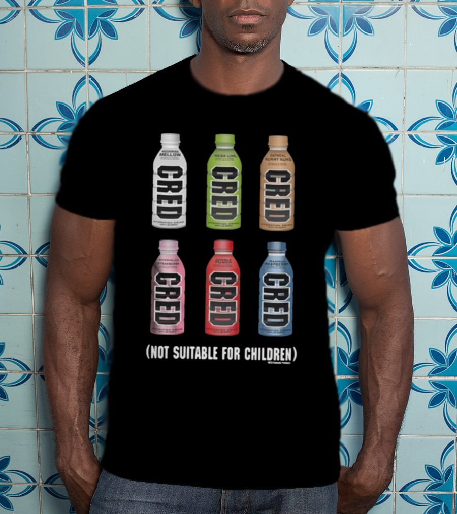 South Park Cred Bottles Mellow Mega Lime Oatmeal Gunk Nuts German Water Not Suitable For Children T-Shirt