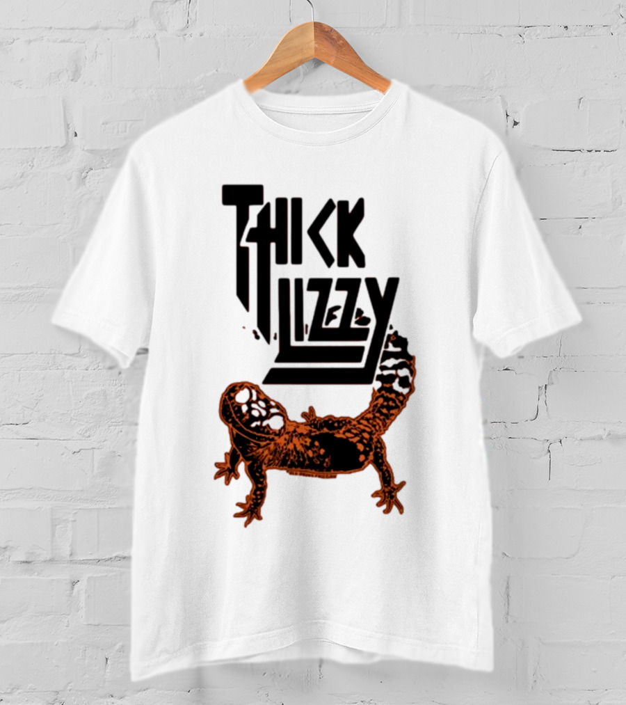 Thick Lizzy Folk Freegan Drunk Lizard T-Shirt