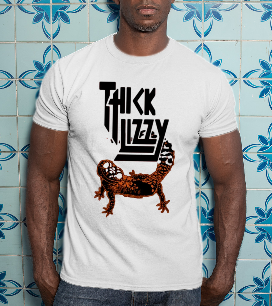 Thick Lizzy Folk Freegan Drunk Lizard T-Shirt