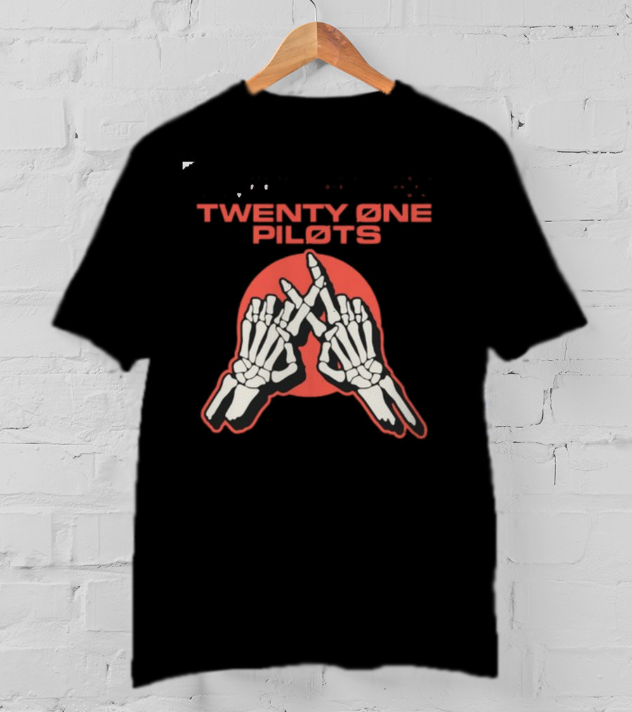 Twenty One Piløts Skeleton Hands I Created This World To Feel Some Control T-Shirt