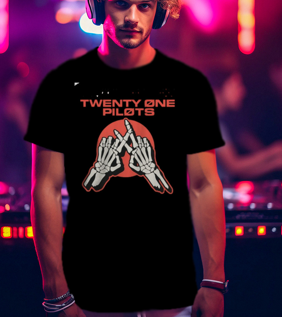 Twenty One Piløts Skeleton Hands I Created This World To Feel Some Control T-Shirt
