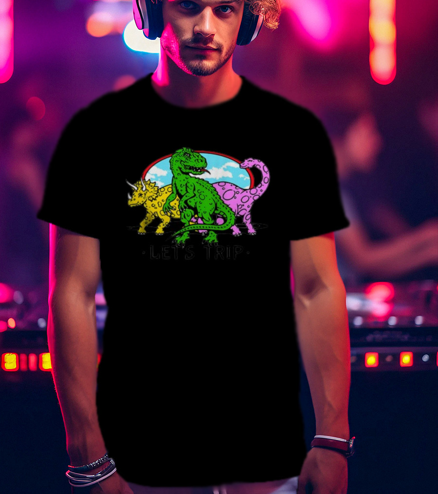 Let's Trip Dinosaur Jurassic T-Shirt