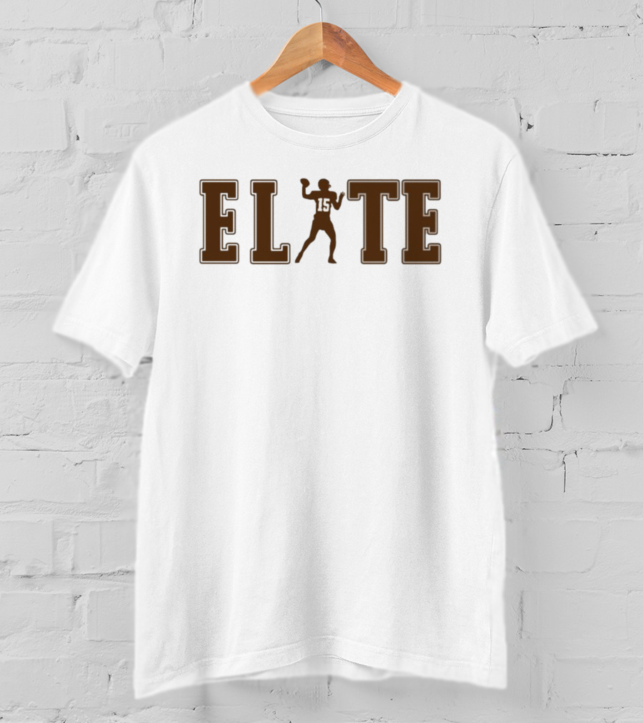 Elite Joe Flacco 15 Bigplay Football Quarterback T-Shirt