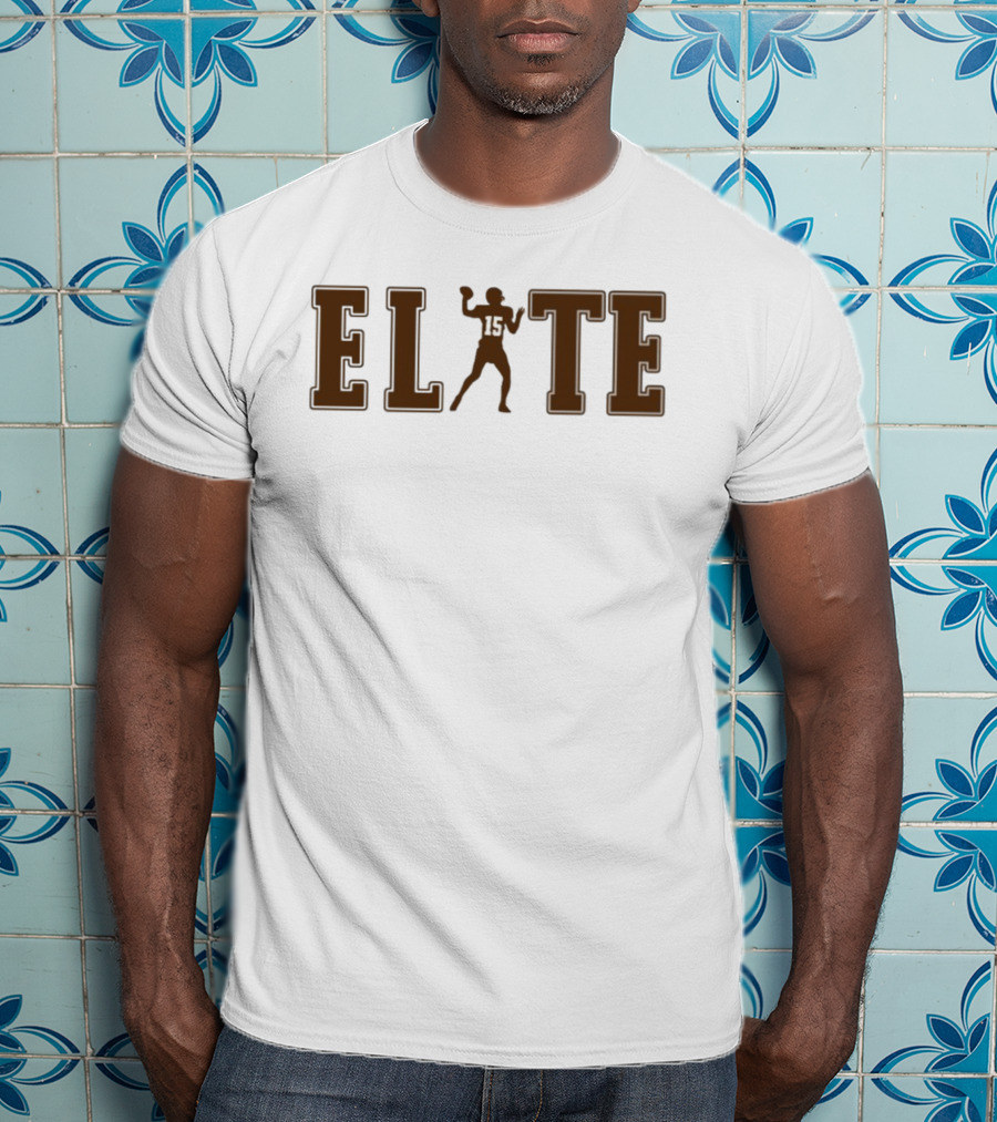 Elite Joe Flacco 15 Bigplay Football Quarterback T-Shirt