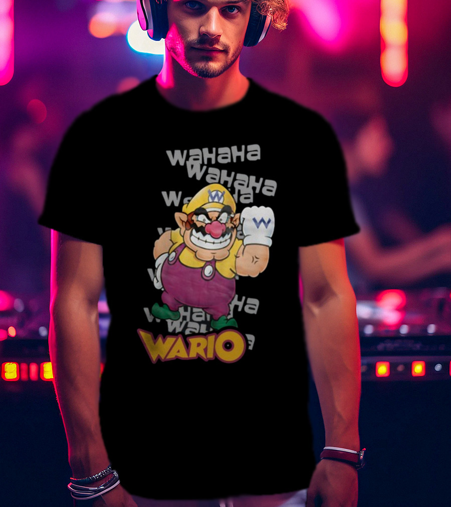 Wahaha Wario Big Beef Wario T-Shirt