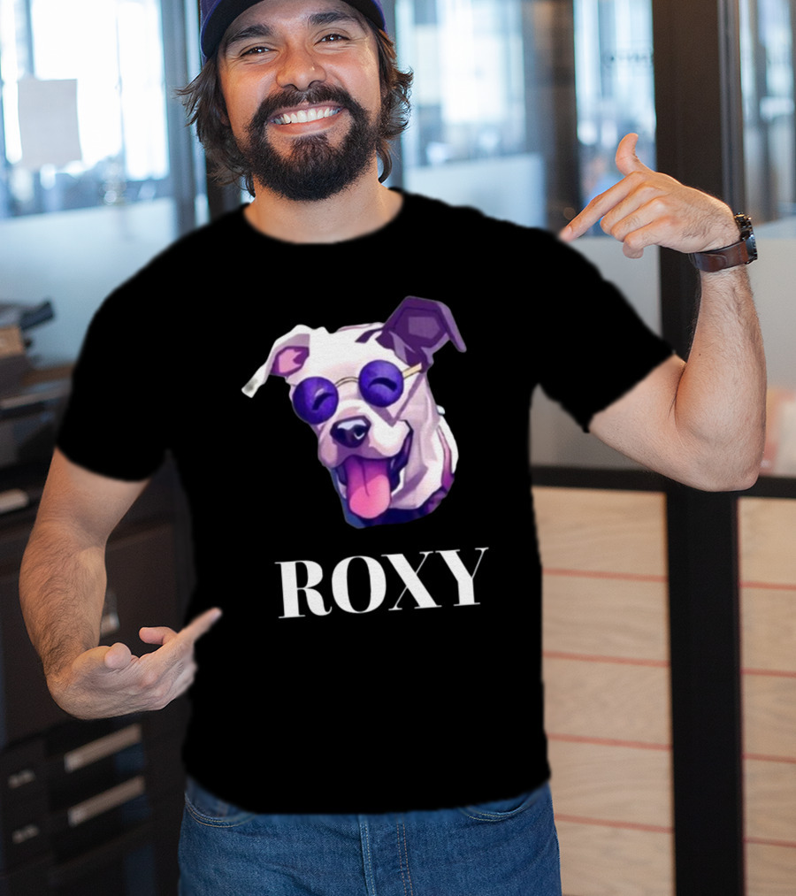 Too Cool Roxy Jbtv Purple Sunglasses Dog T-Shirt