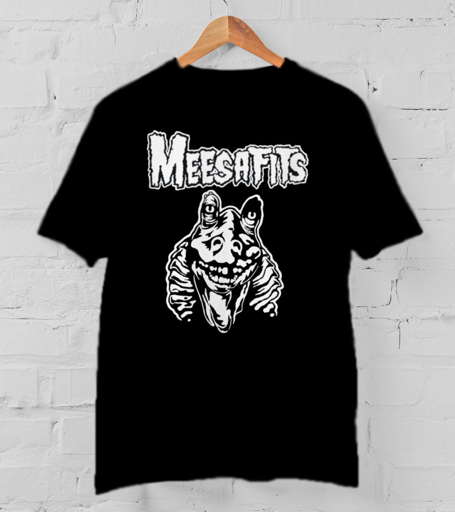 Punkwithacamera Meesafits Misfits Parody Jar Jar Binks T-Shirt