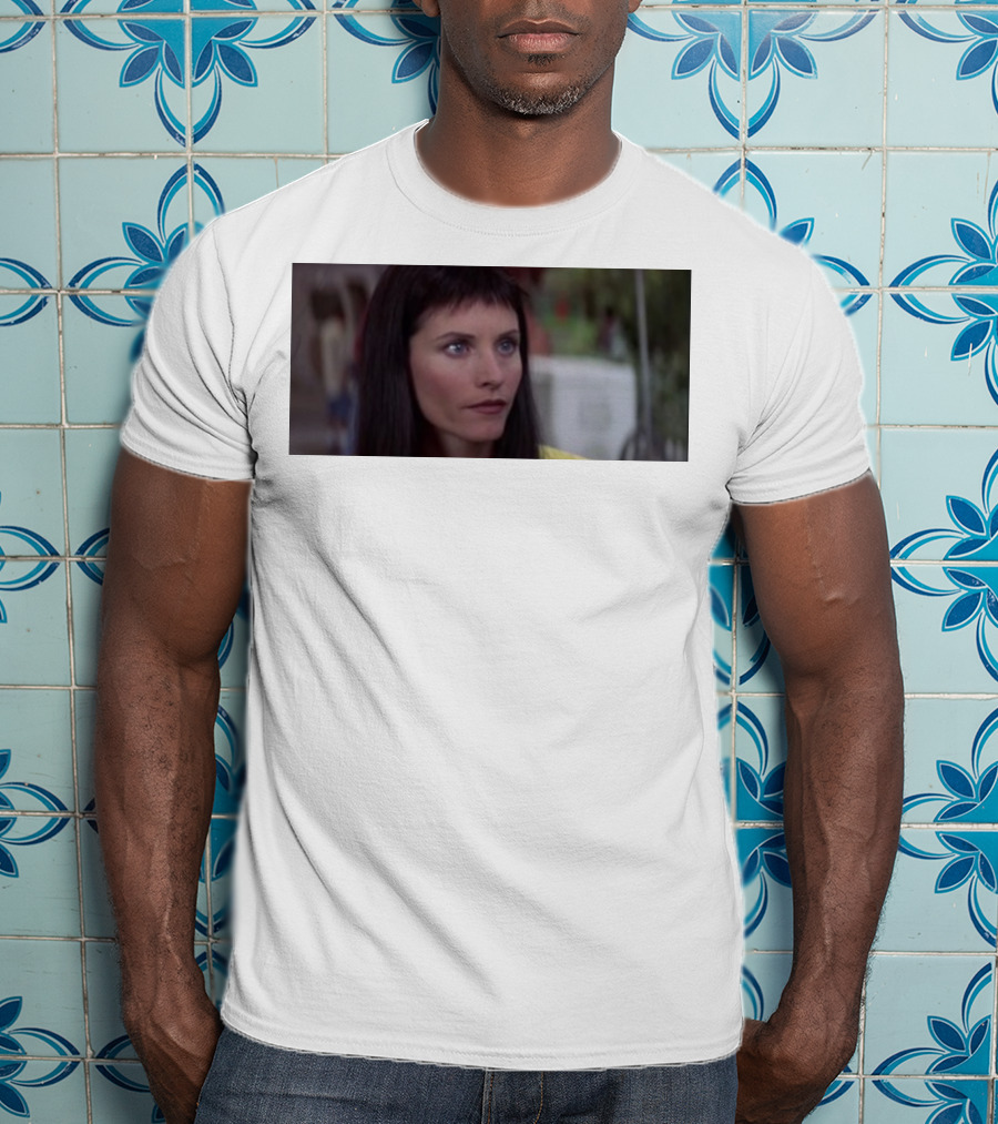 Courteney Cox Scream Movie Character House Party Scene T-Shirt