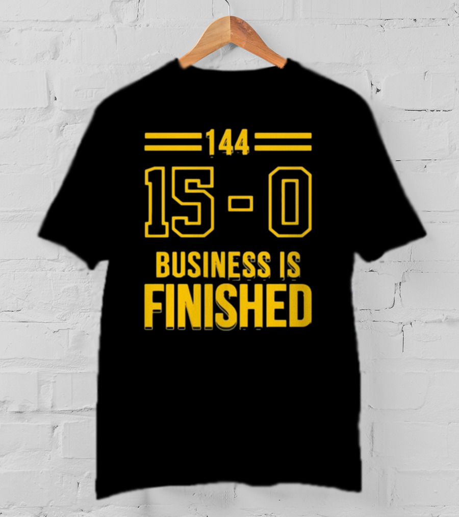 144 15-0 Business Is Finished Triblend T-Shirt