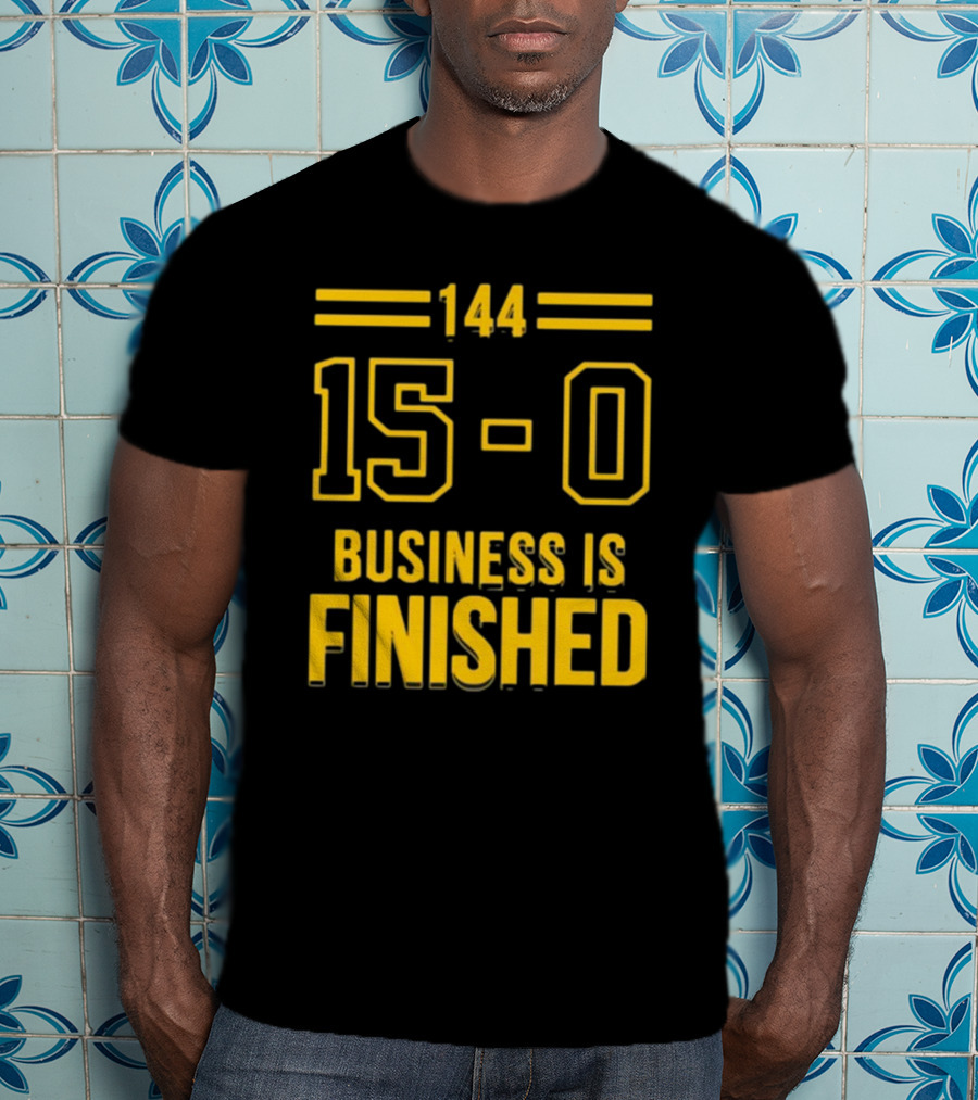144 15-0 Business Is Finished Triblend T-Shirt