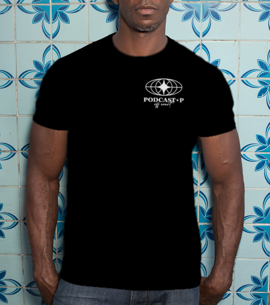 Podcast P Off Court Star Globe T-Shirt