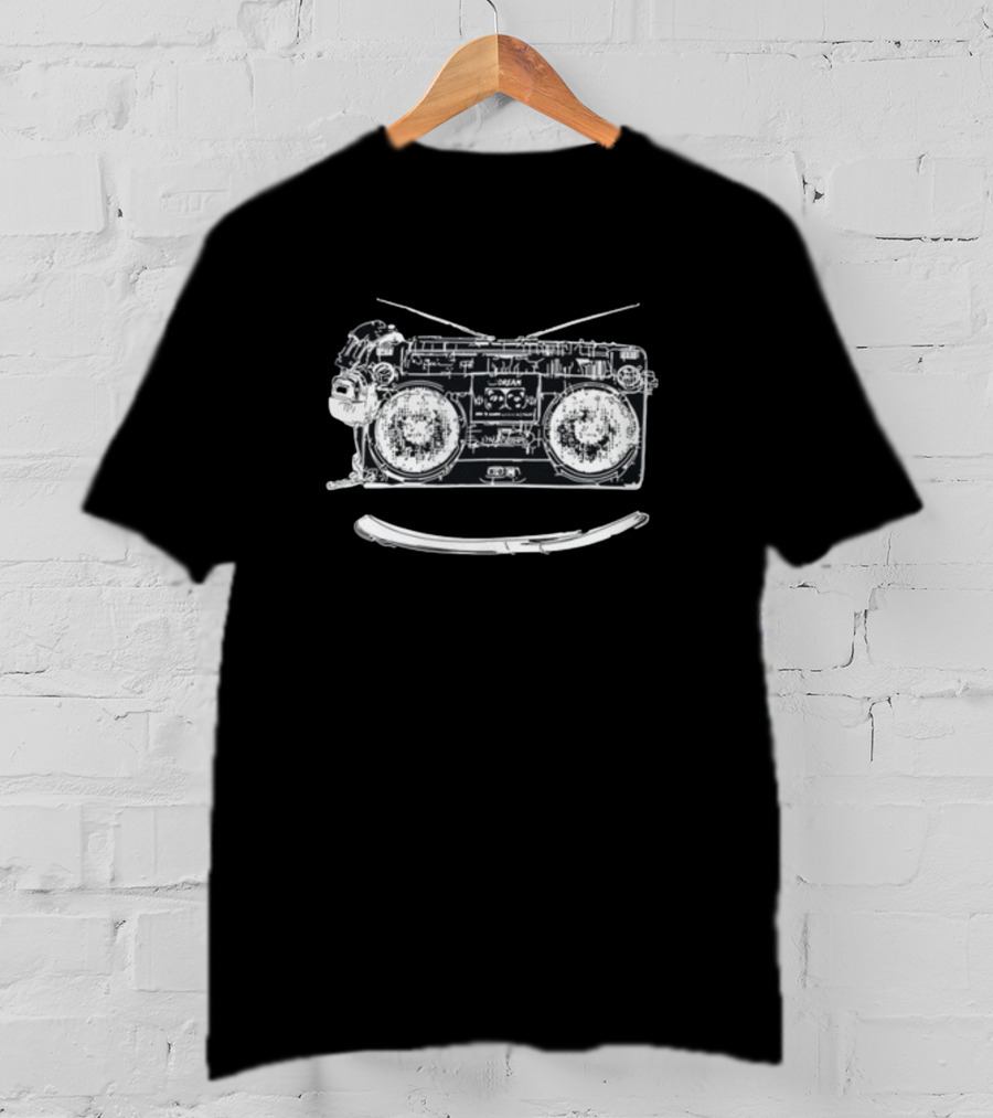 Ezriadrm Classic Boombox Grin Box Set T-Shirt