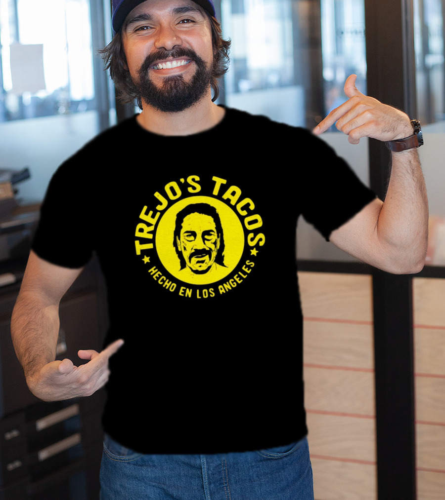Trejo's Tacos Hecho En Los Angeles Yellow T-Shirt