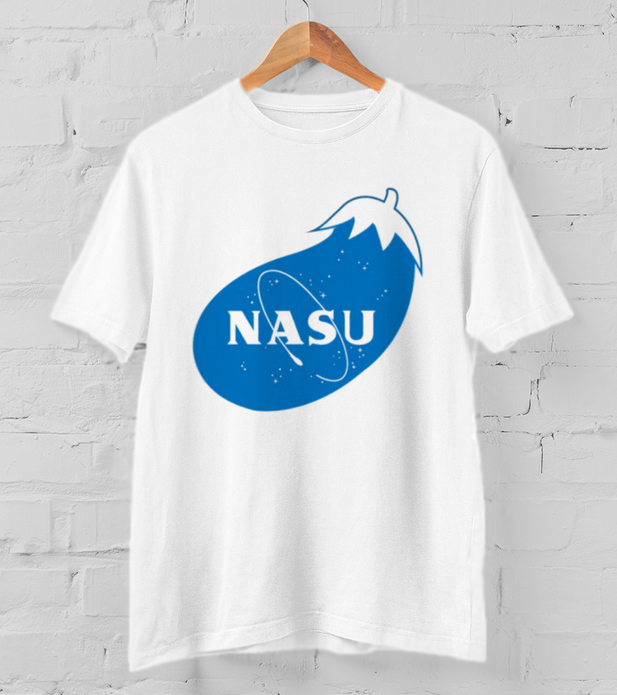 NASA Eggplant Nasu Space T-Shirt