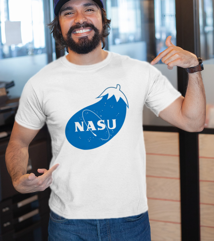 NASA Eggplant Nasu Space T-Shirt