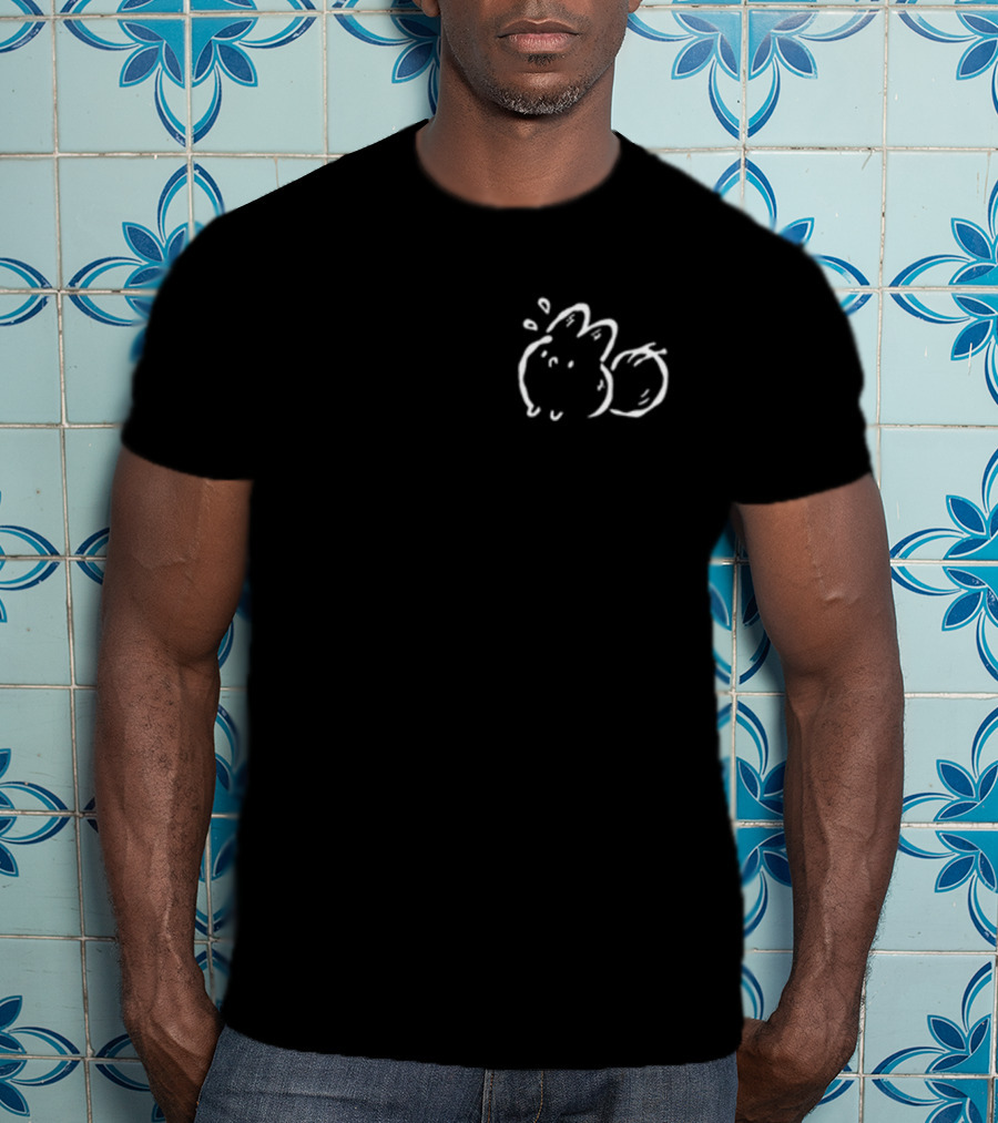 Anxiety Fox Go Away I'm Anxious Playful Cartoon Fox T-Shirt