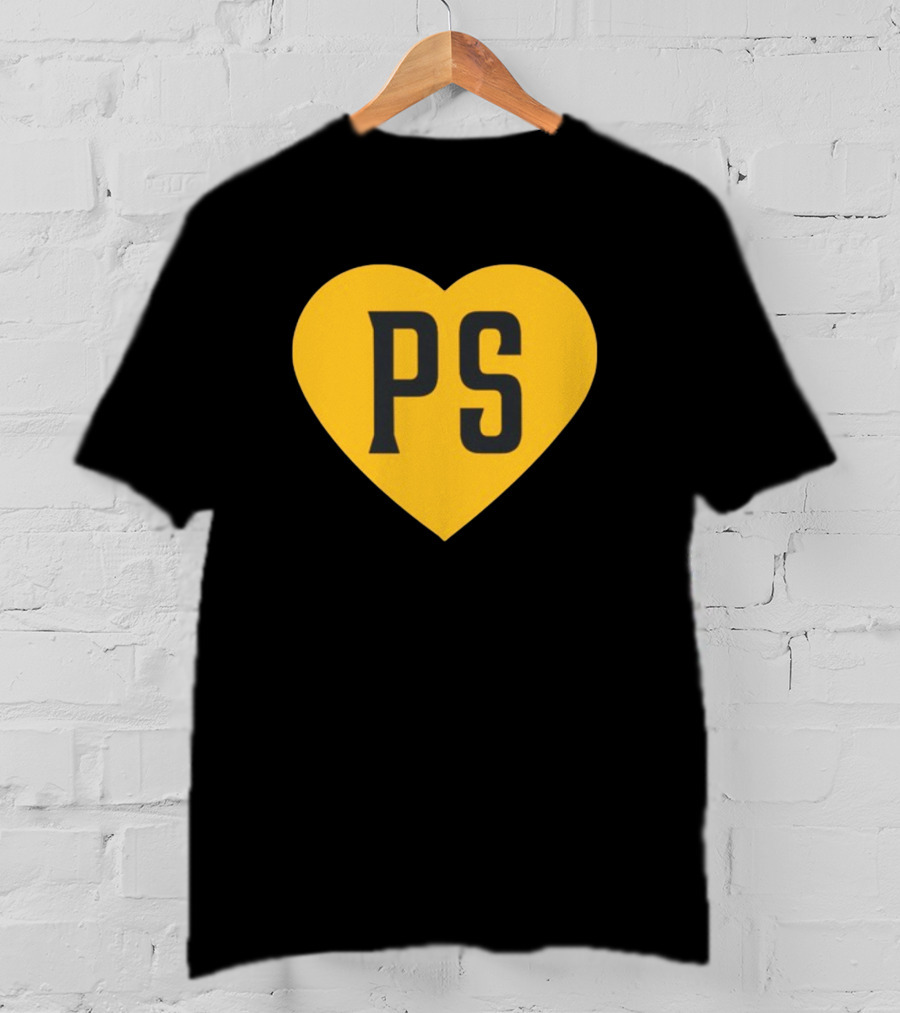 Peter Seidler PS Yellow Heart T-Shirt