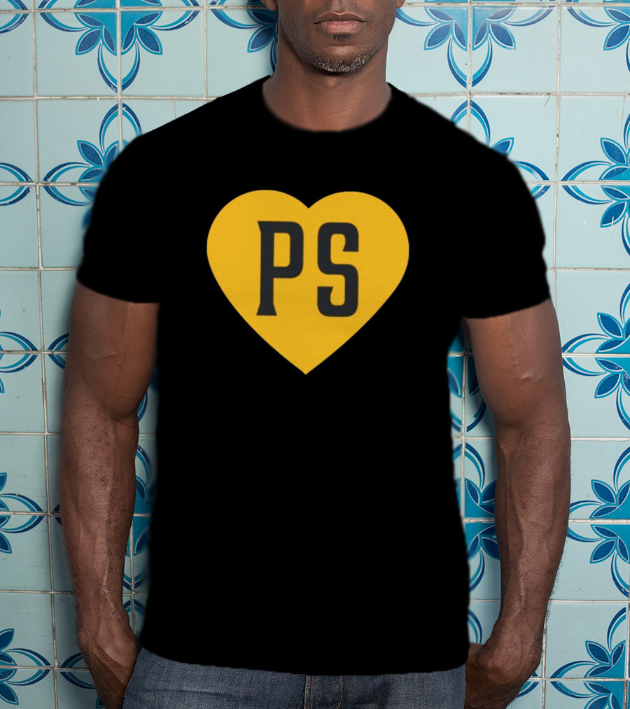Peter Seidler PS Yellow Heart T-Shirt