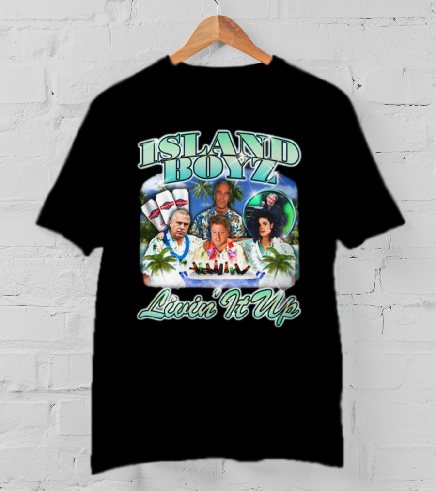 Island Boyz Livin It Up With Tropical Vibes And Friends T-Shirt
