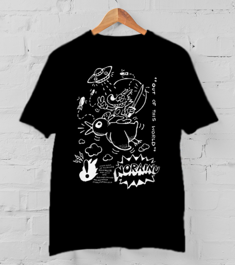 NORAINU Out Of This World UFO Adventure T-Shirt