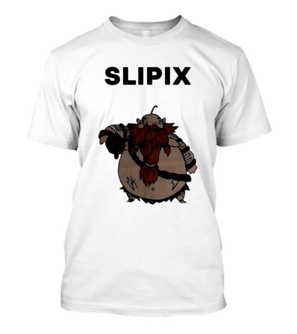Slipix Tds Character Bold Bearded Figure T-Shirt
