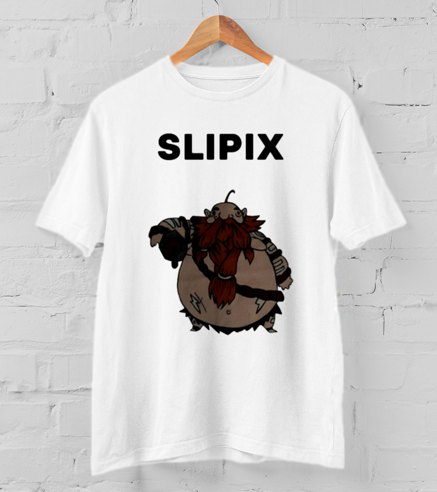 Slipix Tds Character Bold Bearded Figure T-Shirt