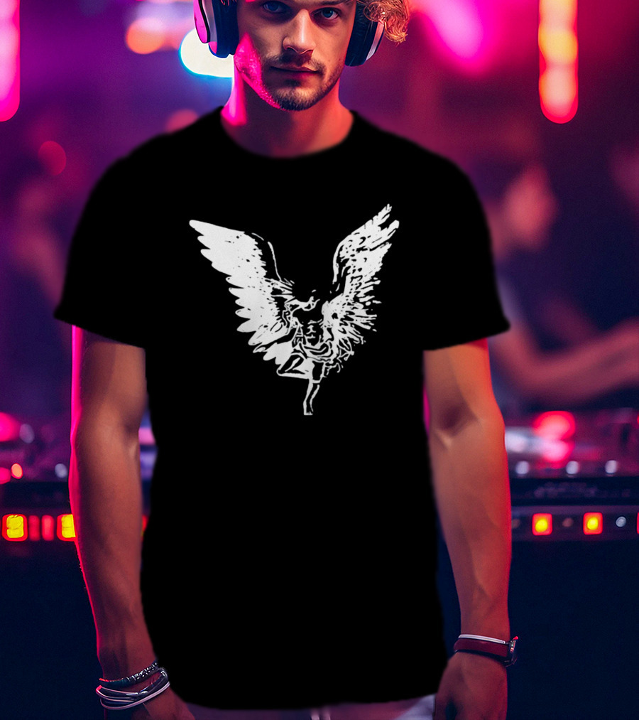 Therapy When I Get Rich All The Homies Getting Therapy Angel Wings T-Shirt