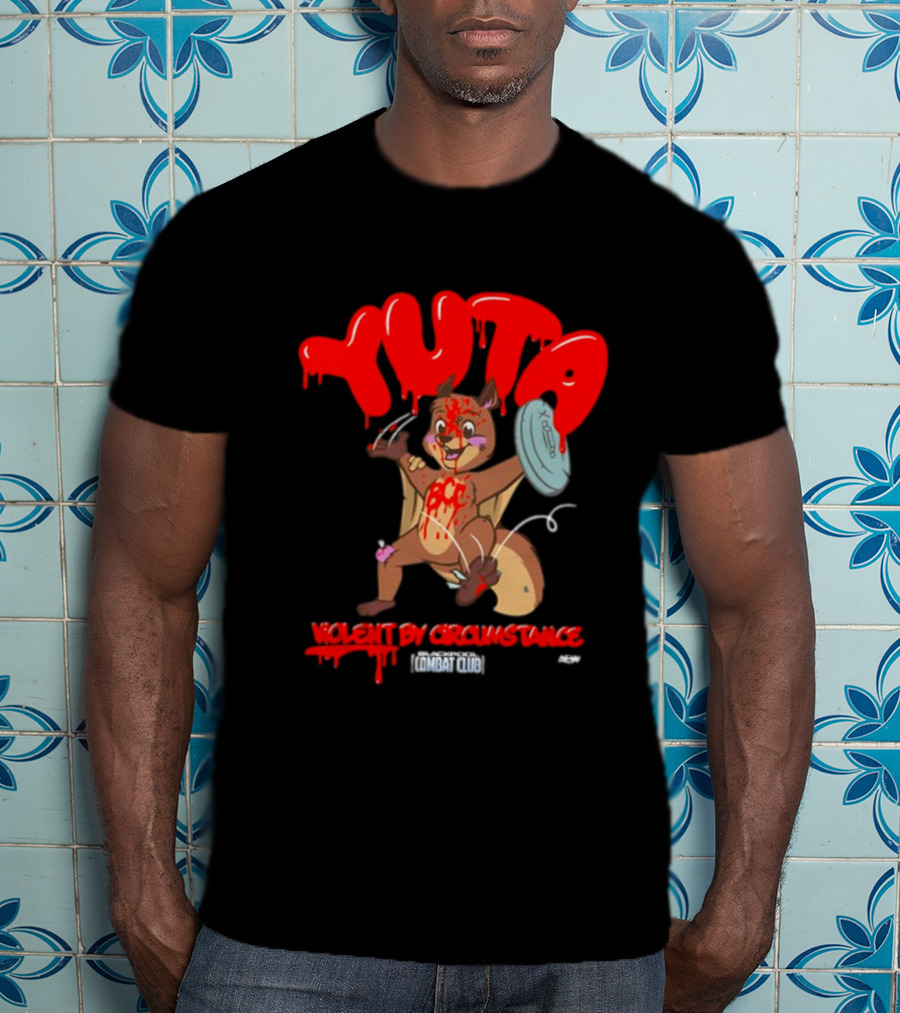 Yuta Violent By Circumstance BCC Combat Club Cartoon T-Shirt