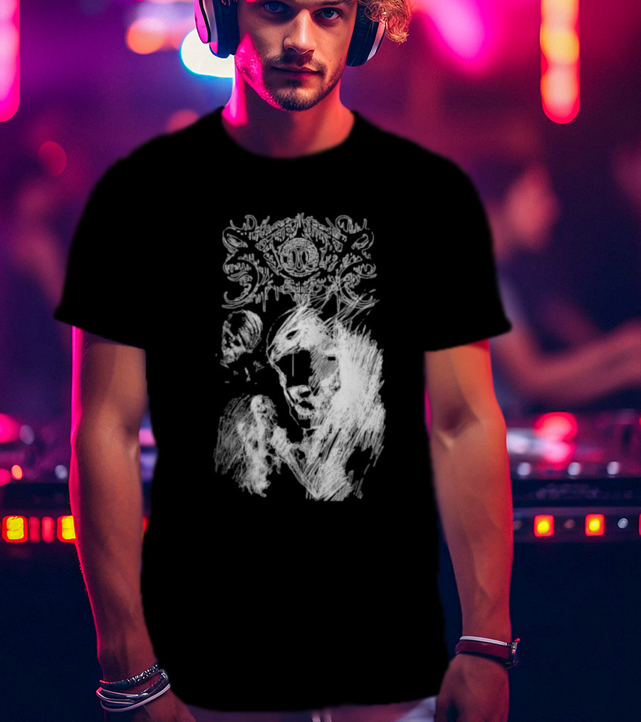 Xasthur Morbid Sketches Abstract Dark T-Shirt