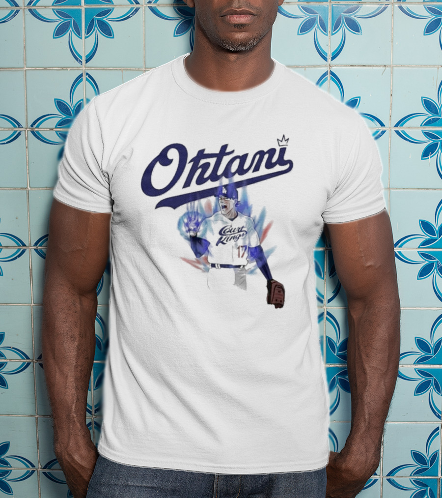 Los Angeles Dodgers Ohtani Court King Dragon Ball T-Shirt