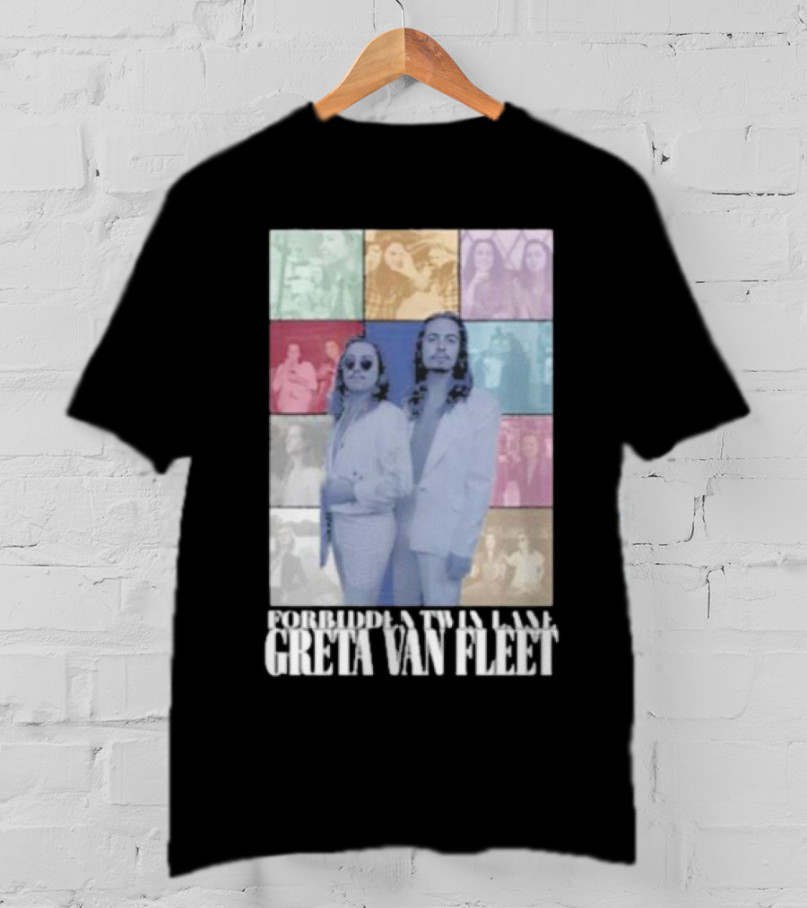 Forbidden Twin Lane Greta Van Fleet Sam And Jake Kiszka T-Shirt