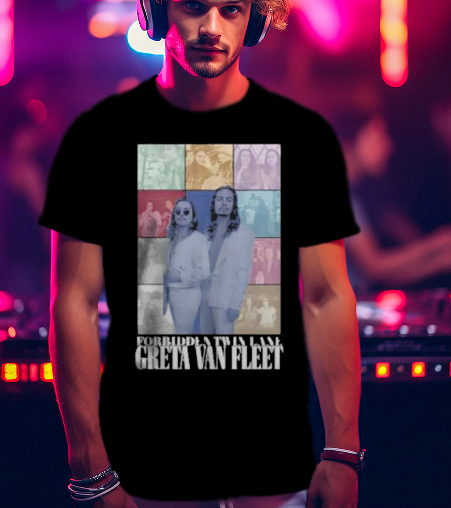 Forbidden Twin Lane Greta Van Fleet Sam And Jake Kiszka T-Shirt