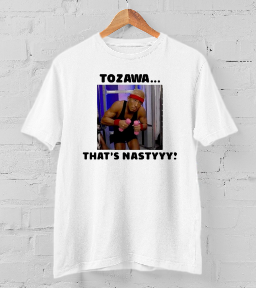 Tozawa. That’s Nastyyy Pink Dumbbells Fitness Focus T-Shirt