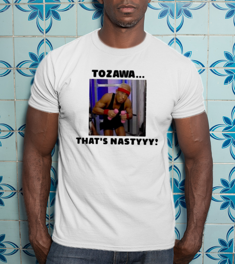 Tozawa. That’s Nastyyy Pink Dumbbells Fitness Focus T-Shirt