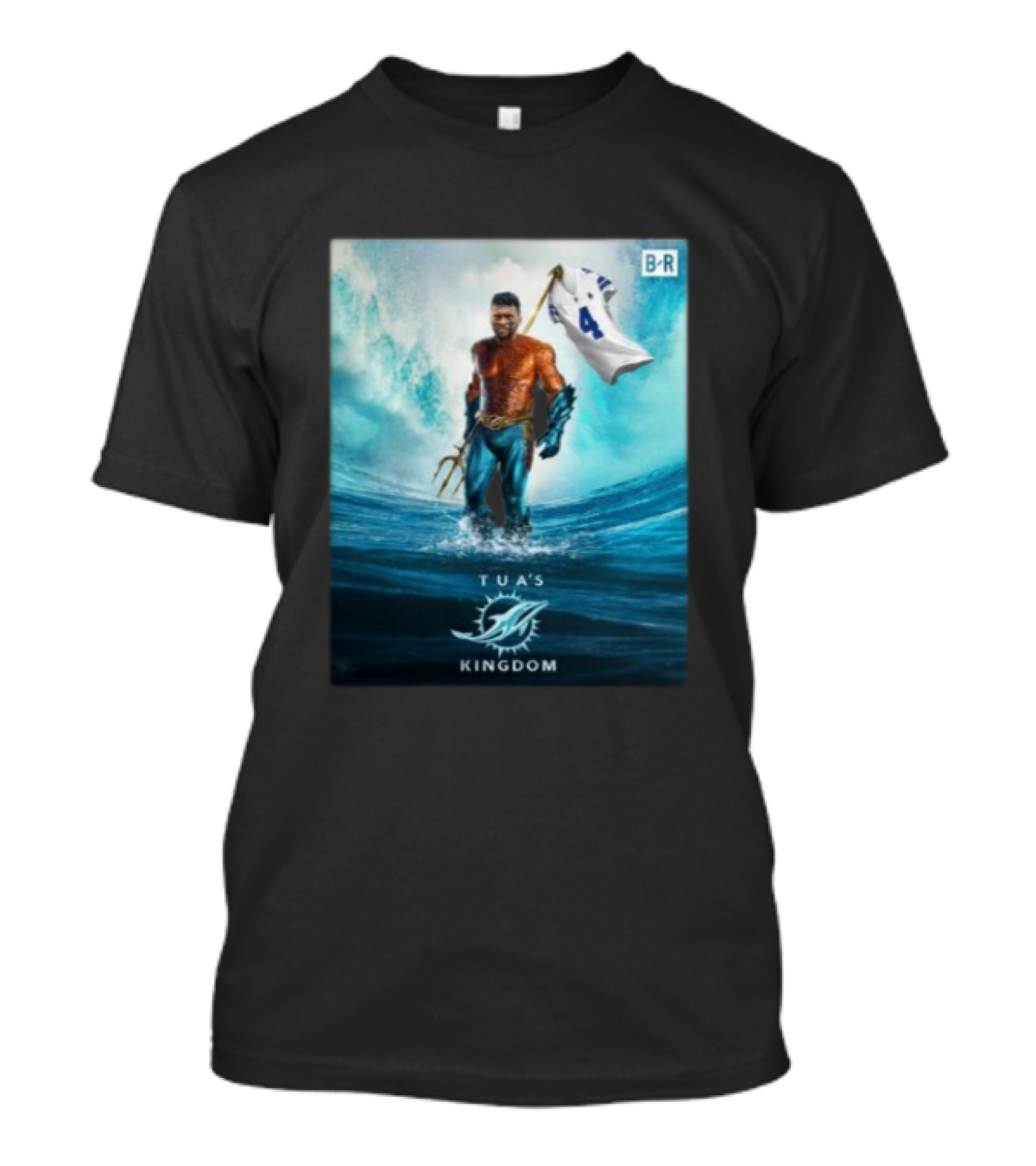 Tua's Kingdom Dolphins Conquer Cowboys B/R T-Shirt