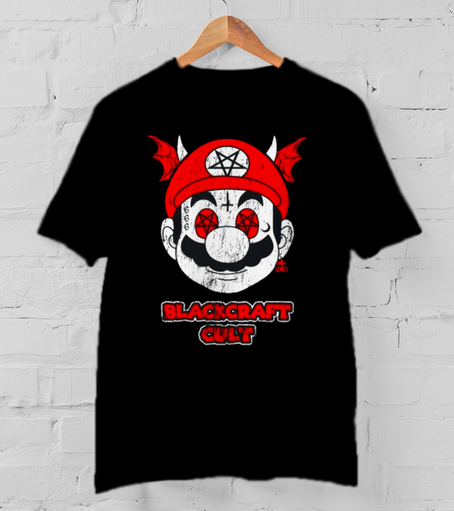 Blackcraft Cult It's A Me Satan Mario T-Shirt