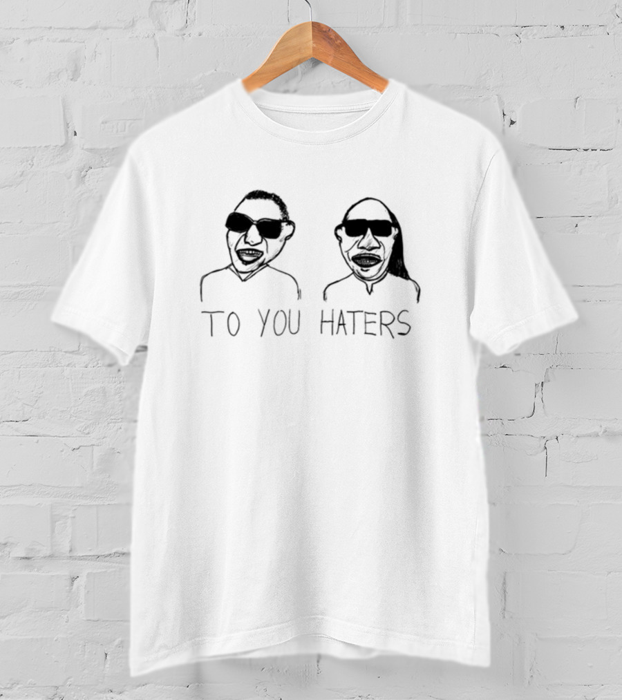 Dave Portnoy To You Haters Sunglasses Cartoon T-Shirt