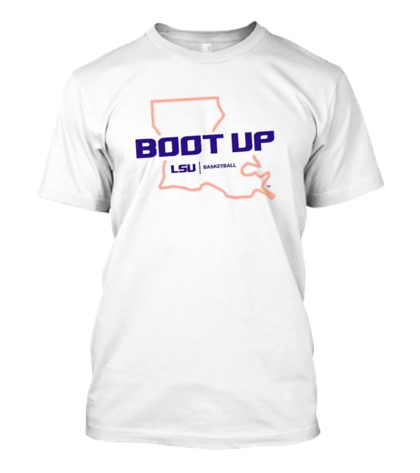 Boot Up LSU Basketball Alumni Hall Bayou T-Shirt