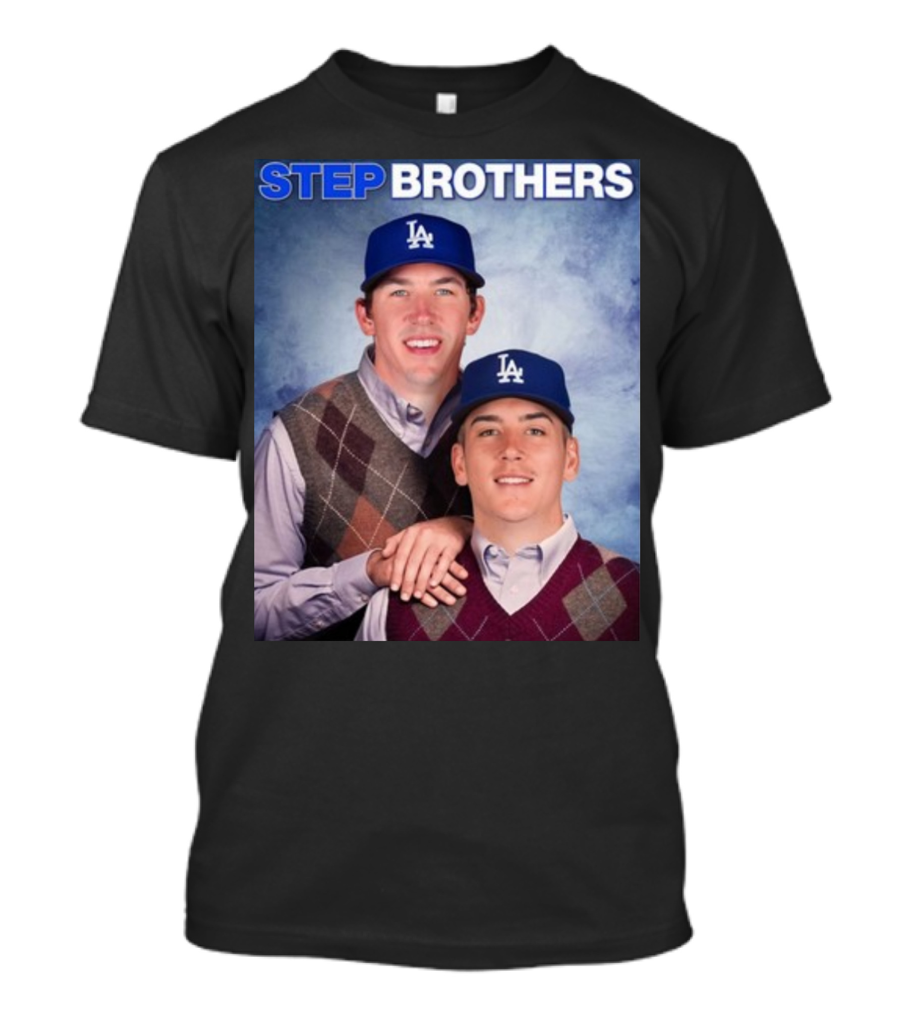 Bobby Miller Walker Buehler LA Step Brothers T-Shirt