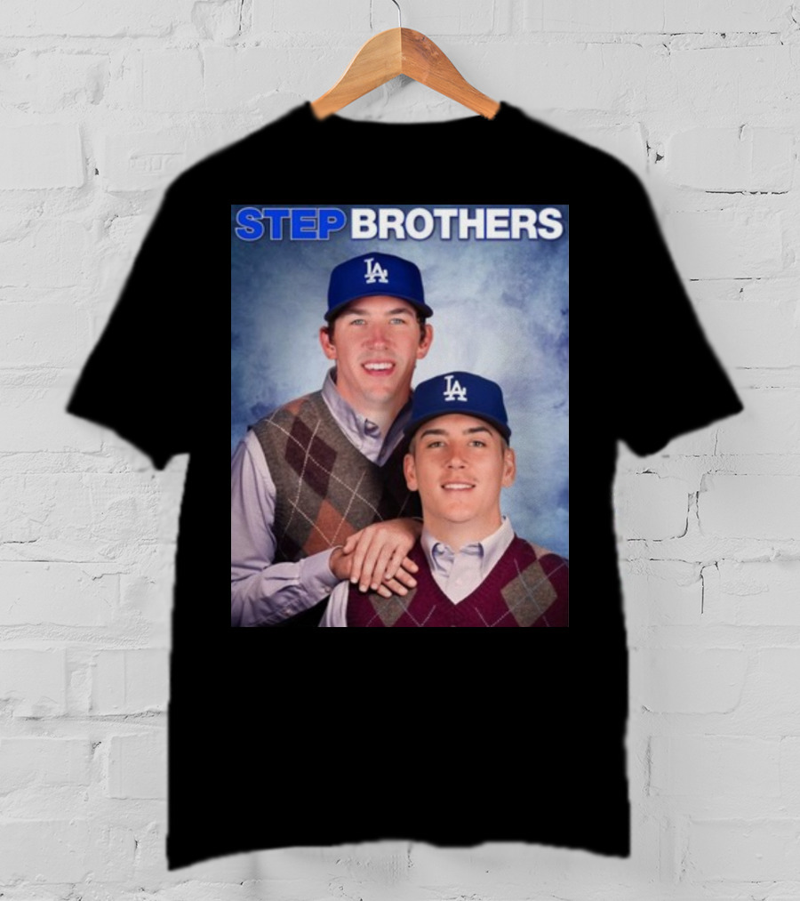 Bobby Miller Walker Buehler LA Step Brothers T-Shirt