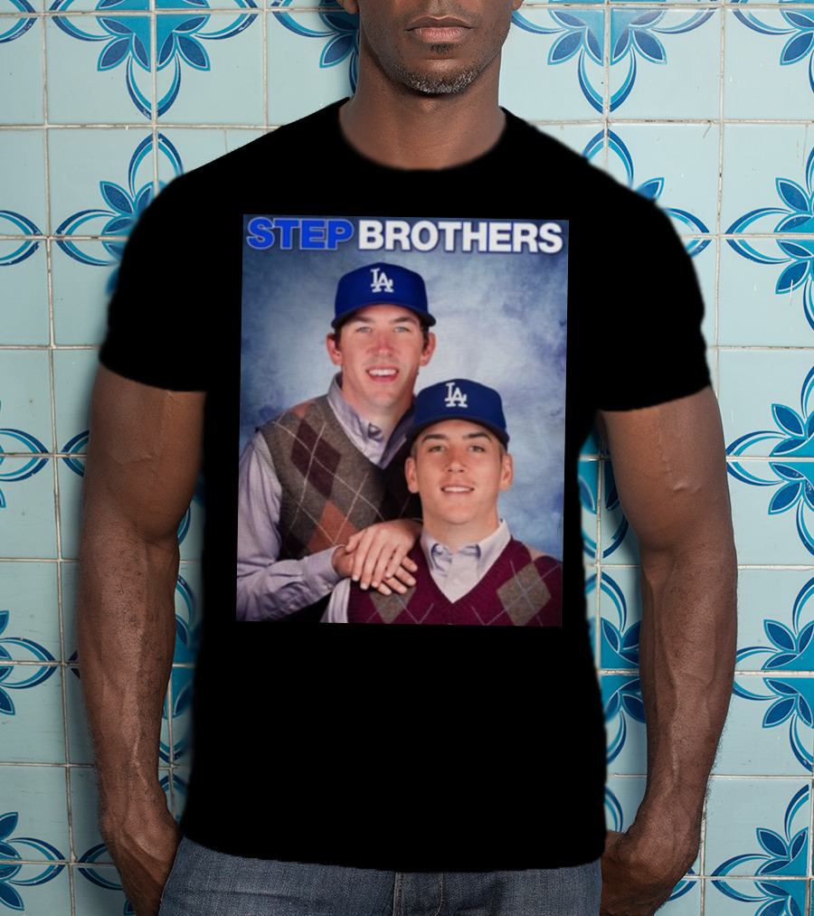 Bobby Miller Walker Buehler LA Step Brothers T-Shirt