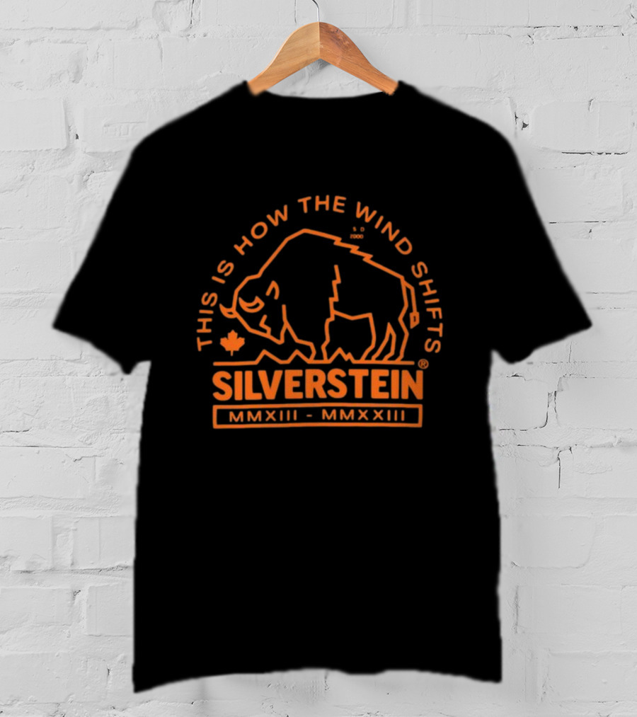THIS IS HOW THE WIND SHIFTS SILVERSTEIN MMXIII - MMXXIII BUFFALO T-Shirt