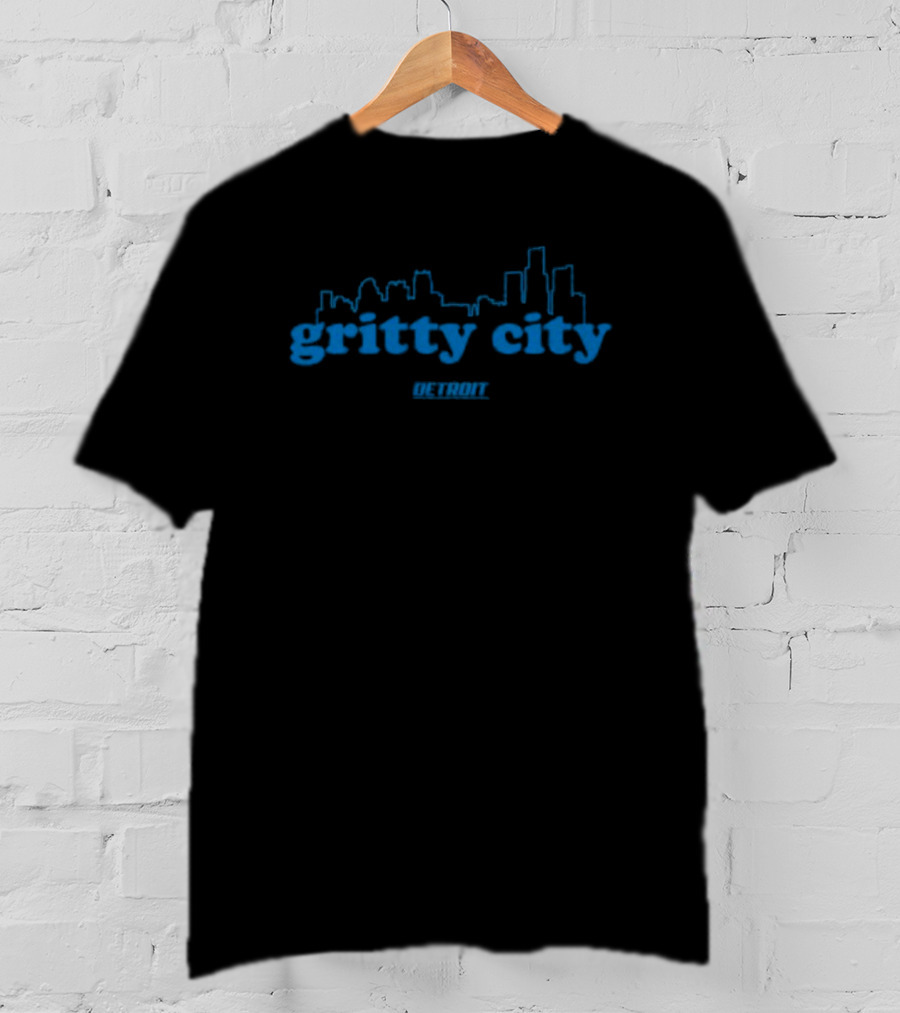 Detroit Gritty City Skyline T-Shirt