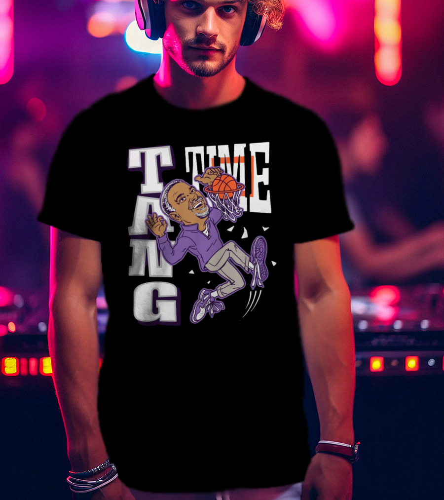 Charliehustle Tang Time Coach Jerome Basketball Slam Dunk T-Shirt