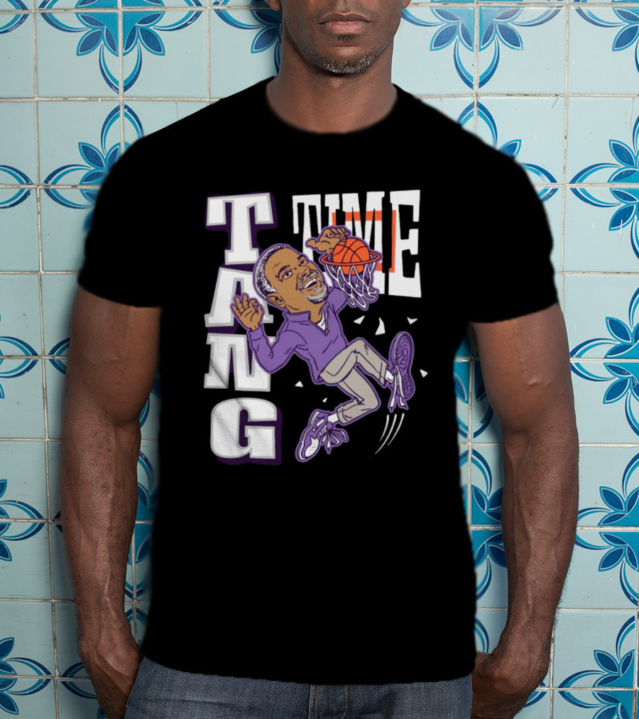Charliehustle Tang Time Coach Jerome Basketball Slam Dunk T-Shirt