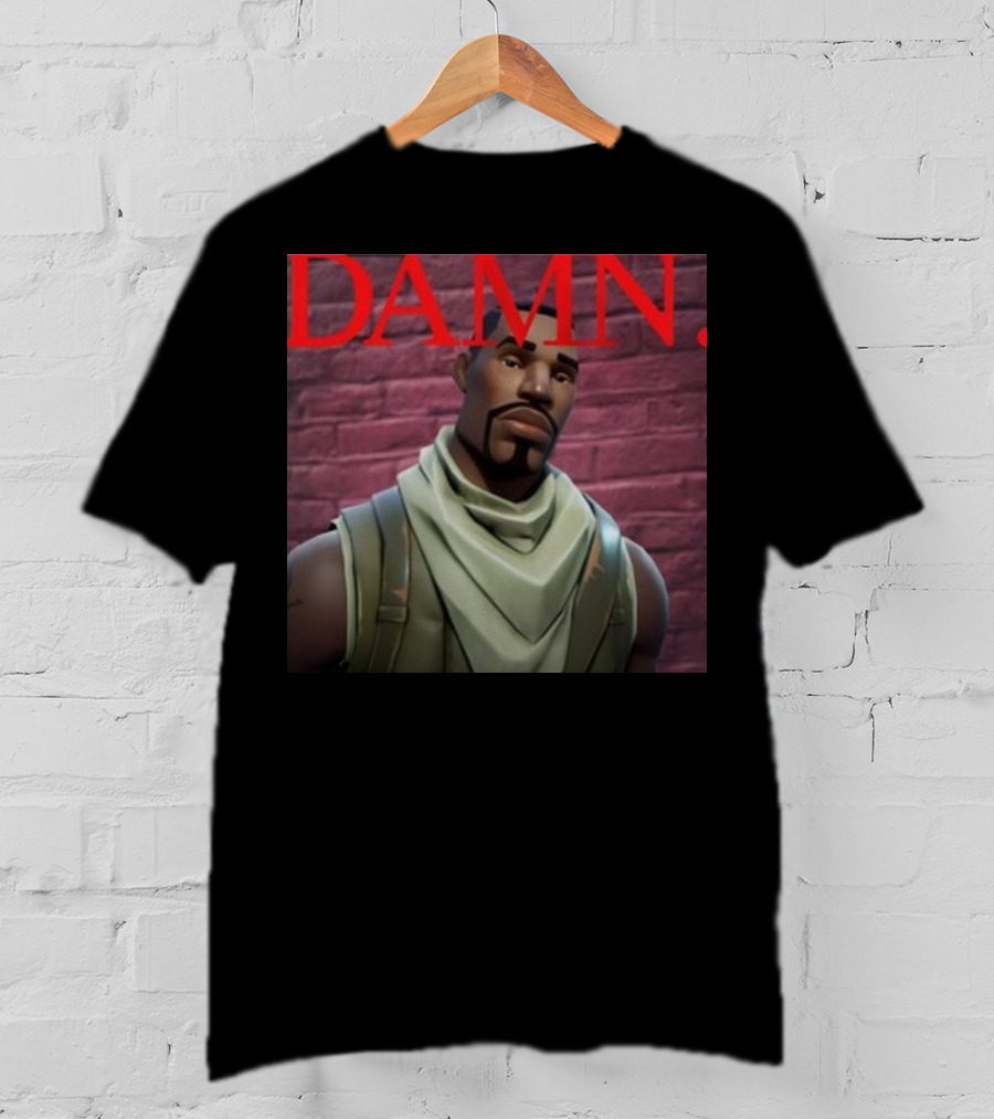 Rroguethreads Kendrick Lamar Spitfire Damn Brick Wall Character T-Shirt