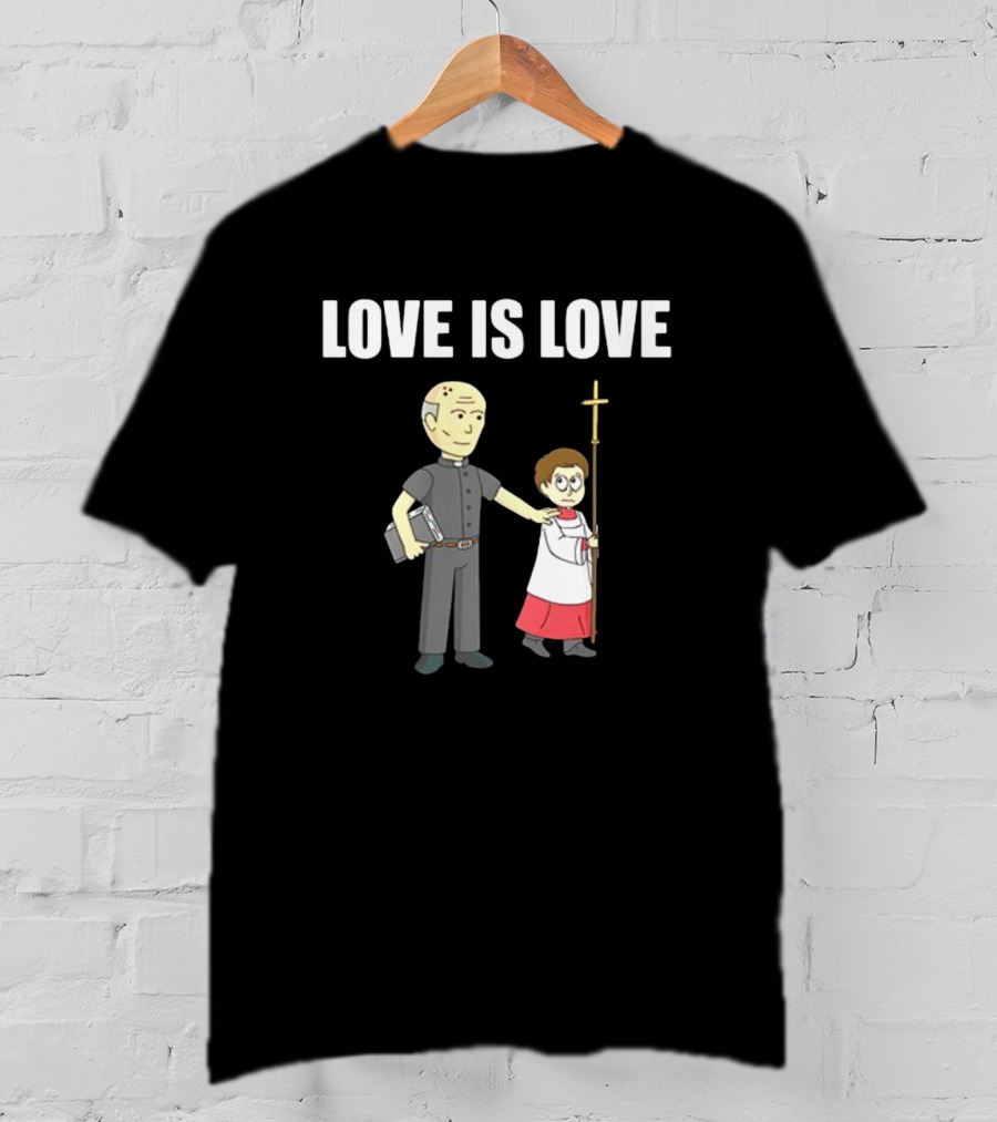 Love Is Love Clergy And Choirboy T-Shirt