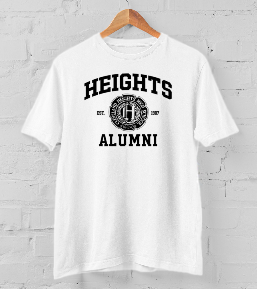 Heights Alumni Cleveland Heights High School Est. 1907 Jason And Travis T-Shirt