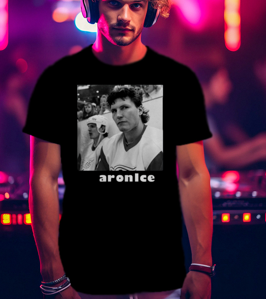 Bob Probert War On Ice Hockey Legend In Action T-Shirt