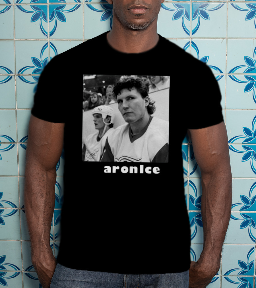 Bob Probert War On Ice Hockey Legend In Action T-Shirt